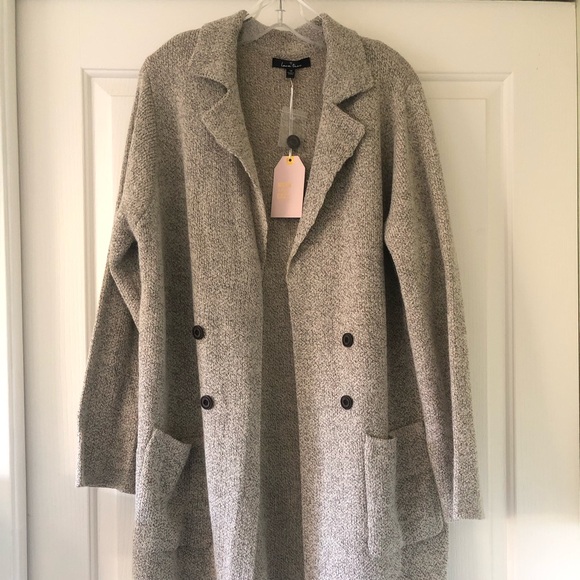 Plus size 1X long sweater NWT - Picture 1 of 6